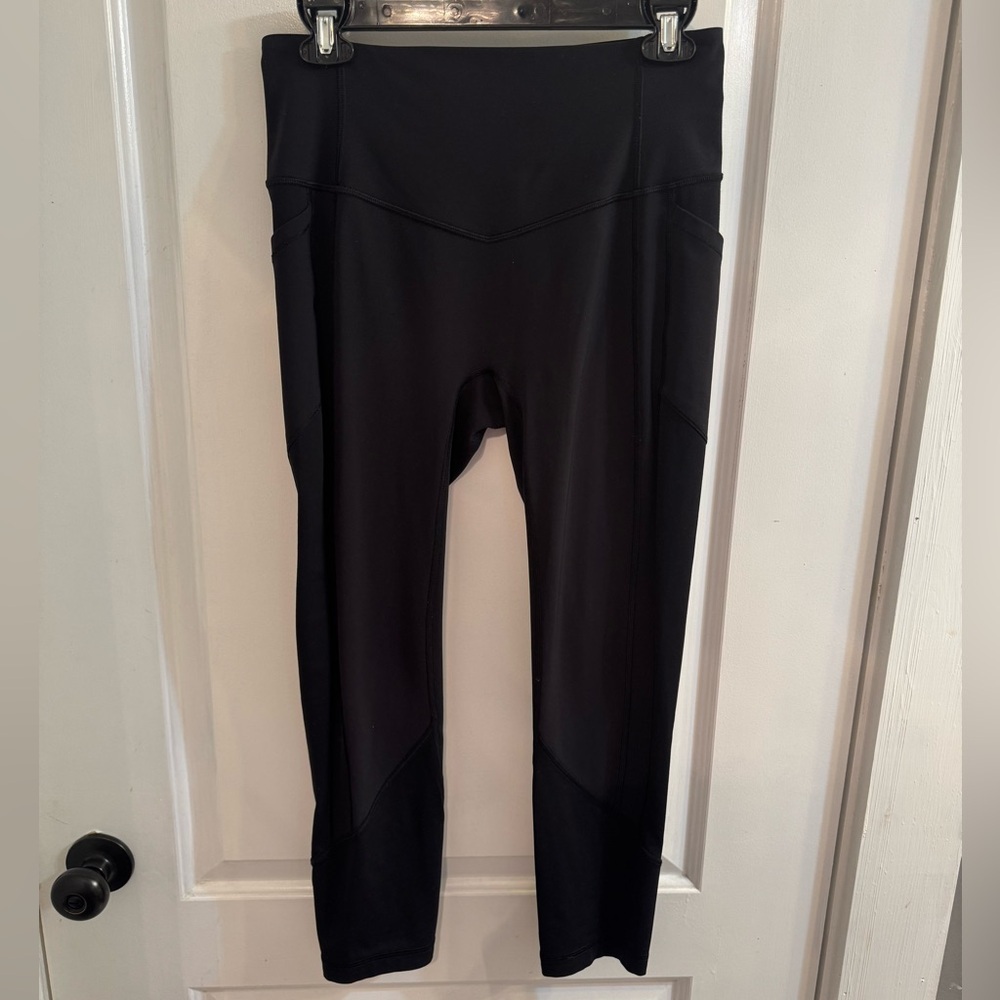 Lululemon All The Right Places Crop II 23" Black Size 8